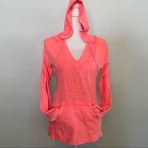Want it FREE? Make a Bundle | GAP Beach Hoodie | Color: Neon Coral | Size: XS